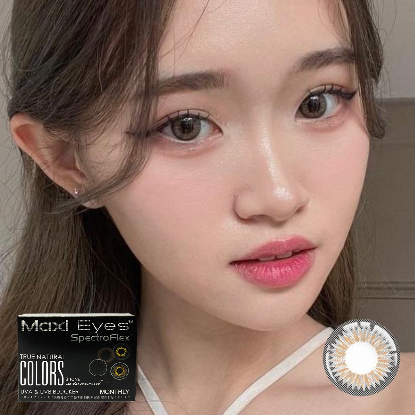Maxi Eyes True Natural Color Series Monthly