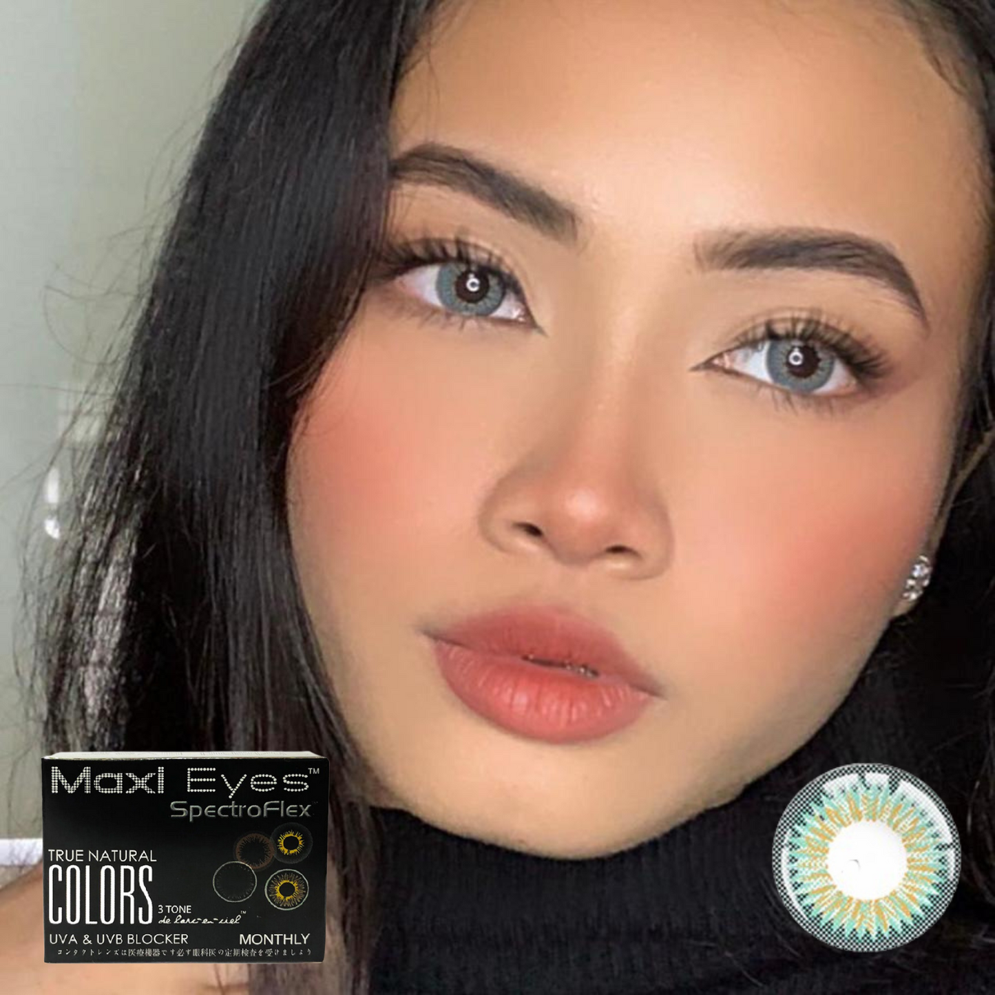 Maxi Eyes True Natural Color Series Monthly