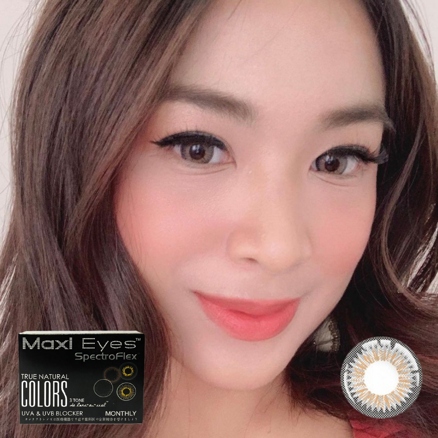 Maxi Eyes True Natural Color Series Monthly
