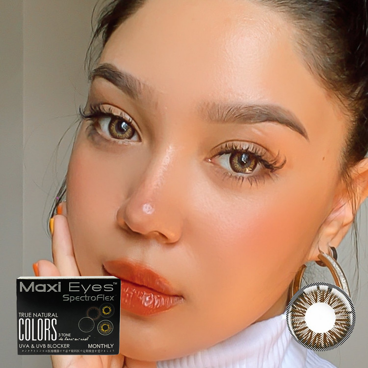 Maxi Eyes True Natural Color Series Monthly