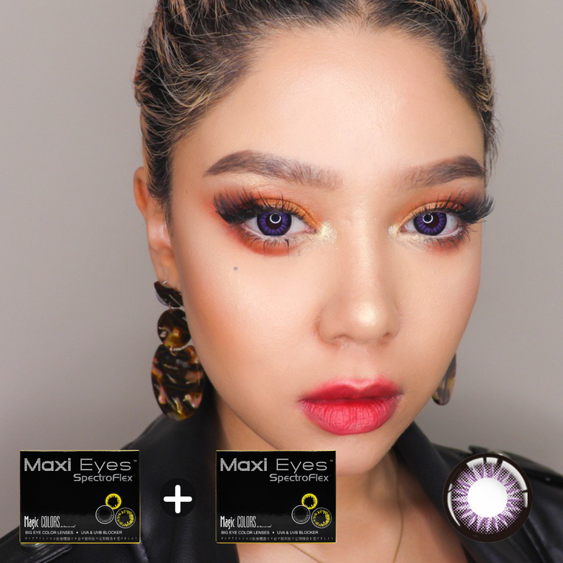 1-1 Maxi Eyes Magic Violet Color Monthly