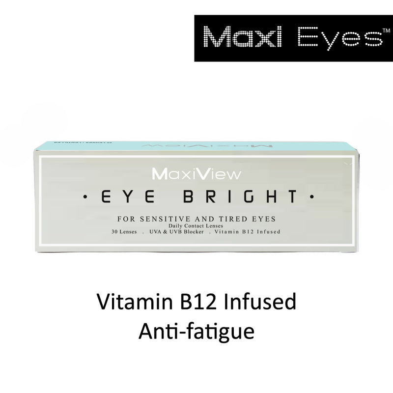 Maxi View Eye Bright Vitamin B12 Dailies