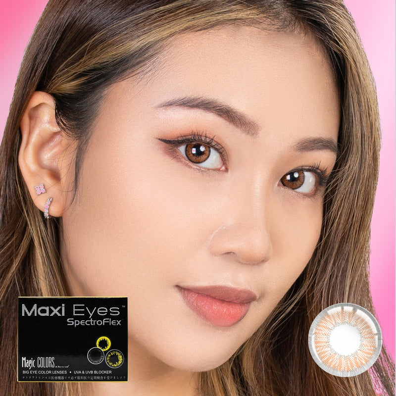 Maxi Eyes COLORS Series Brown Monthly